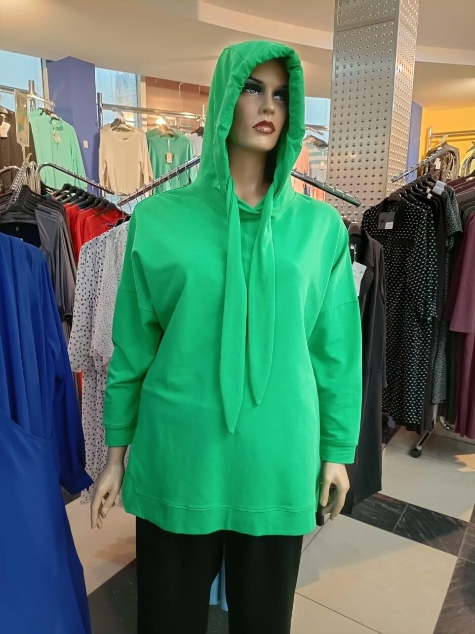 Худи 1057А зелень